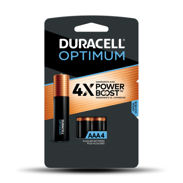 DURACELL Optimum MN2400 AAA alkaliparisto 4kpl