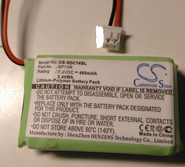 Dogtra BP74R tarvikeakku Li-Ion CS