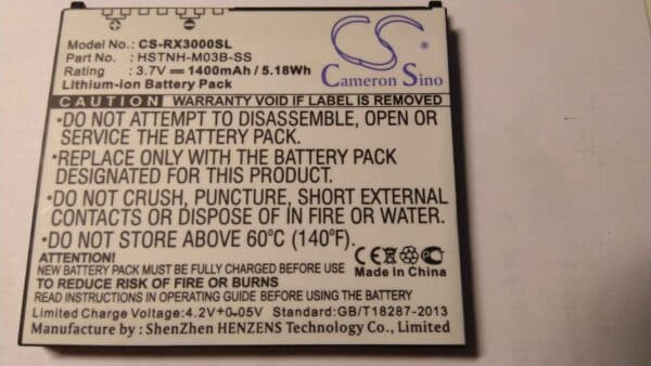HP HSTNH-M03B-SS (RX3000) akku CS