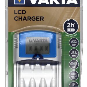 Varta LCD Charger + USB Adapter  AA/AAA- laturi