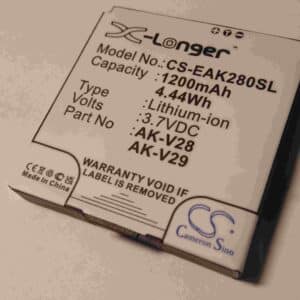 Emporia AK-V28 tarvikeakku Li-Ion CS