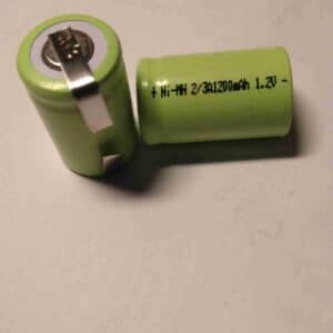HS-2/3A 1200mAh NiMH kenno