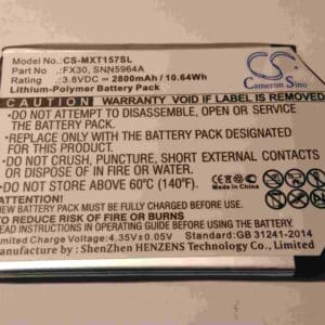 Motorola FX30 / SNN5964A tarvikeakku CS