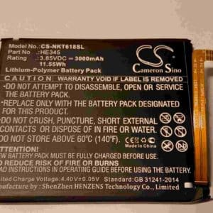 Nokia 6 (2018) HE345/HE353 tarvikeakku CS