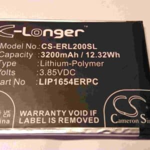 Sony Ericsson LIP1654ERPC tarvikeakku CS