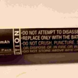 Welch-Allyn B11617 2,4V 800mAh NiCd akku CS