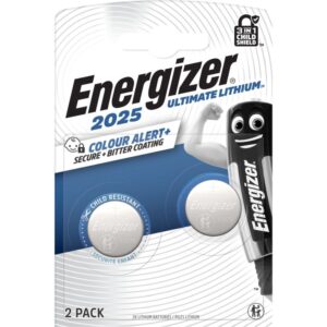 ENERGIZER Ultimate Lithium CR2025 lapsiturvallinen paristo BL2