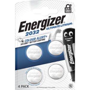 ENERGIZER Ultimate Lithium CR2032 paristo lapsiturvallinen BL4