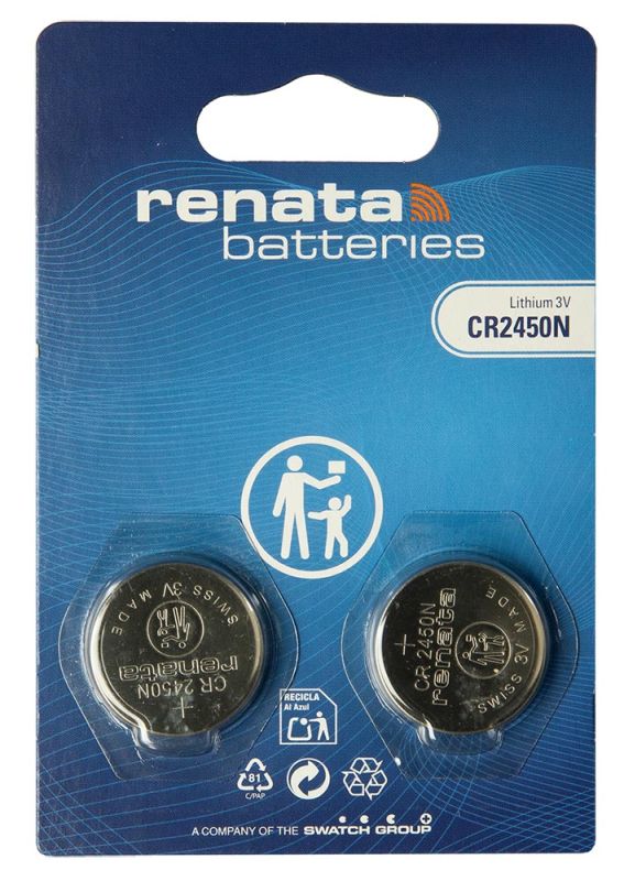 Renata CR2450N 3V litiumparisto BL2 (2kpl)